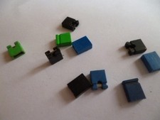 10x Jumper bunt für Mainboard, Festplatte, C...