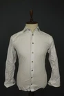 Eton White 100% Cotton Slim Fit Long Sleeve Button Up Dress Shirt Size 38 / 15