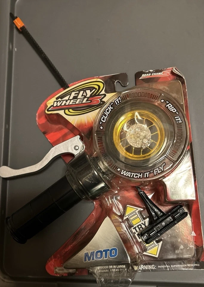 Road Champs Fly Wheels Street Black 17”Moto Wheel Jakks Pacific. 2006. Packaged - Image 3 of 4