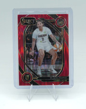 Te-Hina Paopao 2025 Panini Select WNBA Courtside Red Flash RC /349 #220 Dream