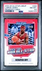 2004 UPPER DECK ALL-STAR LINEUP PROMOS/E-CARDS #AS2 LEBRON JAMES PSA 8.5