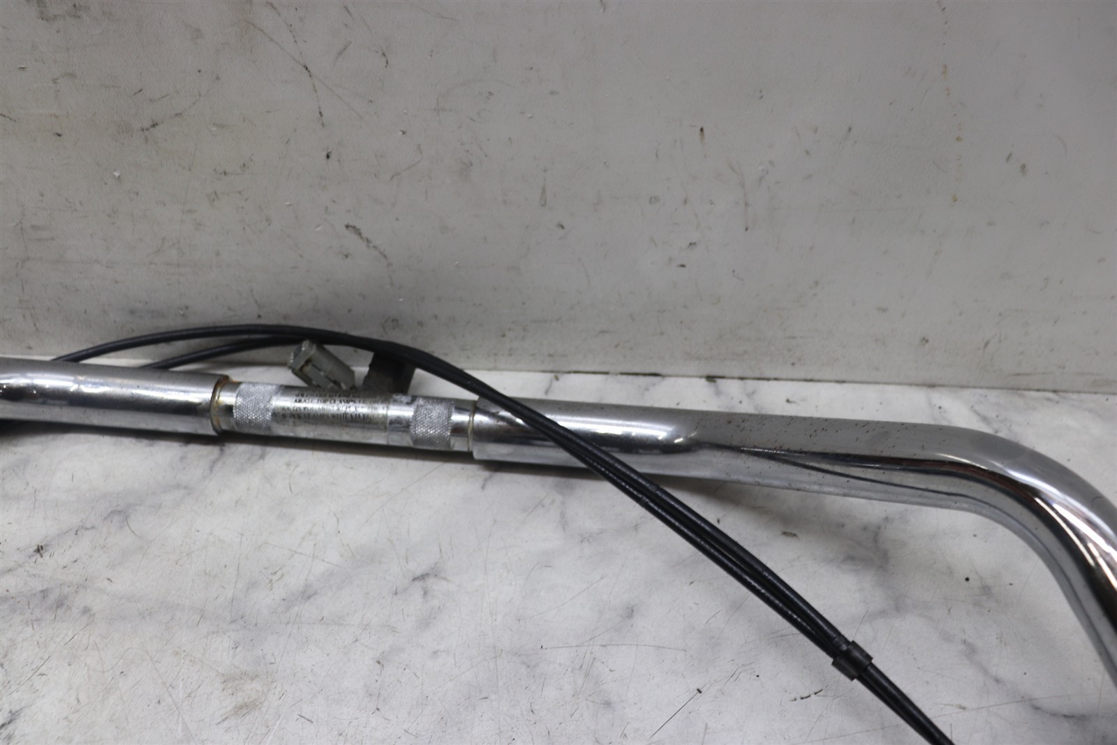 2000 Harley Road King Complete Handlebar Set w/ Controls & Switches CHROME