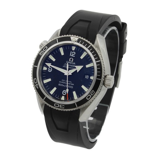 Mens Omega Seamaster Planet Ocean Ref #2200.50 Watch w/ Box & Papers #W225616-1 - Picture 3 of 7