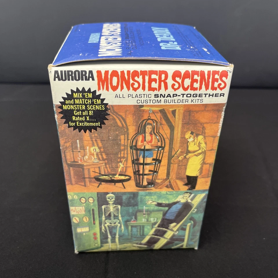 1971 Aurora Monster Scenes Dr. Deadly Factory Sealed 1st Edition Model Kit - Image 4 of 4