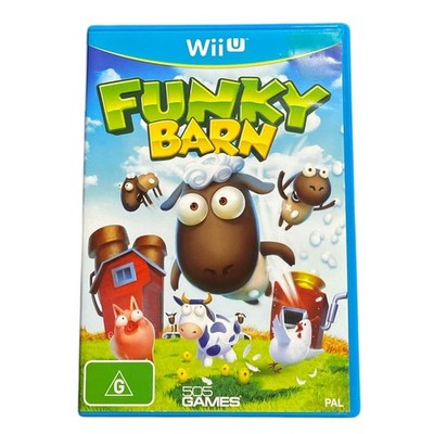 Funky Barn Nintendo Wii U Game + Manual 505 Games Farming Simulation PAL G