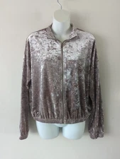 Olive And Oak Crushed Velvet Jacket