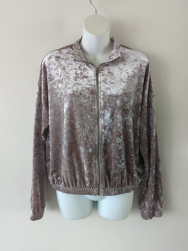 Olive And Oak Crushed Velvet Jacket