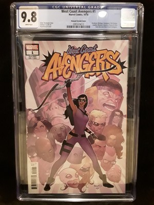 CGC 9.8 West Coast Avengers # 1 1:25 Renaud Variant 1st Appearance New Team MCU