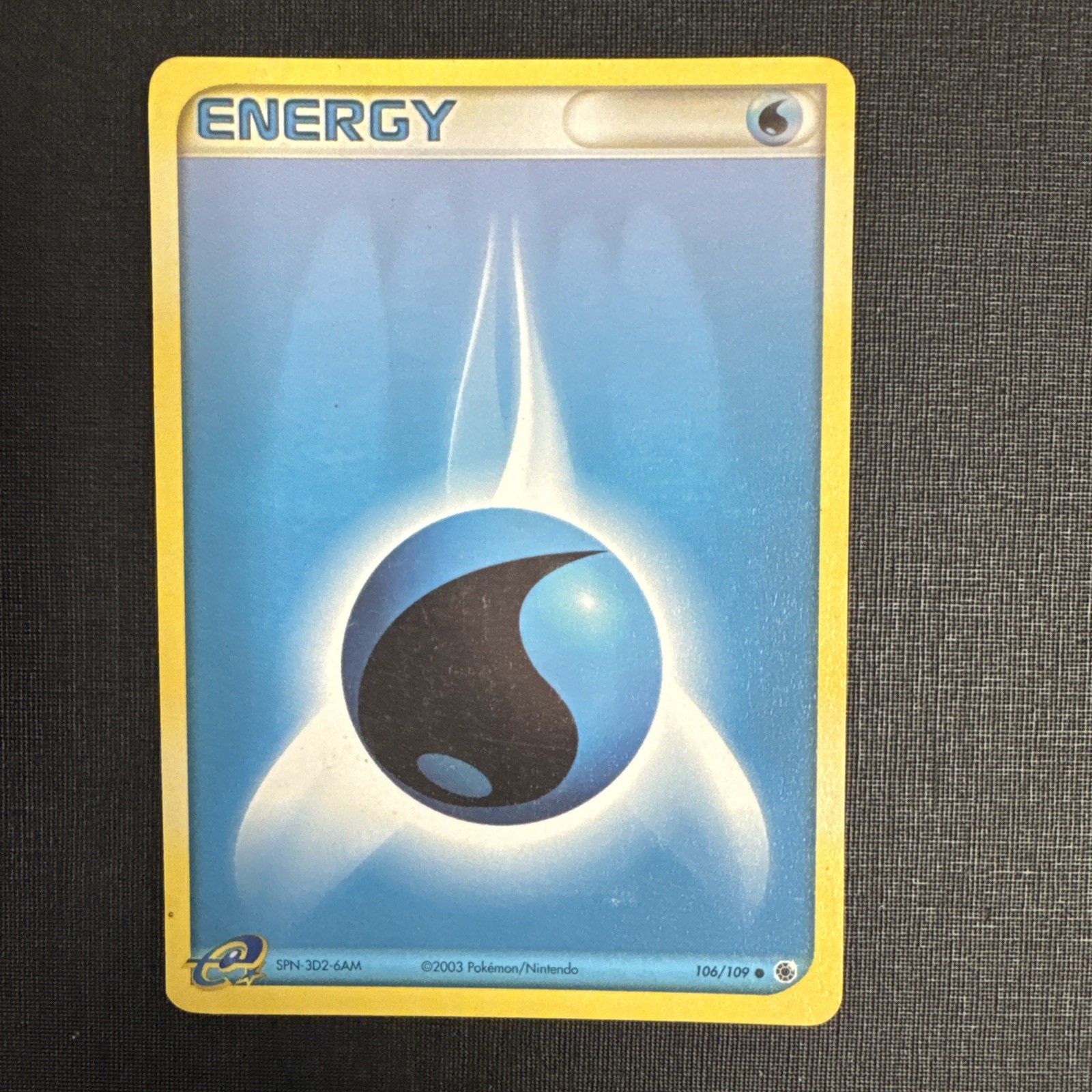 Water Energy 125/130 - Diamond & Pearl - Common - Pokemon Card TCG