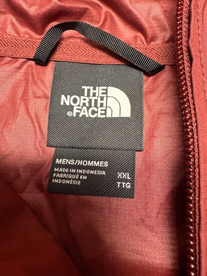 Chaqueta cortavientos The North Face Fanorak para hombre 2XL roja 1/2 cremallera cortavientos Foto 3 de 4