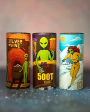 [3 Rolls] Kodak 250D 500T 50D Vision3 120 Film, 65mm IMAX,  ECN-2 Color Negative