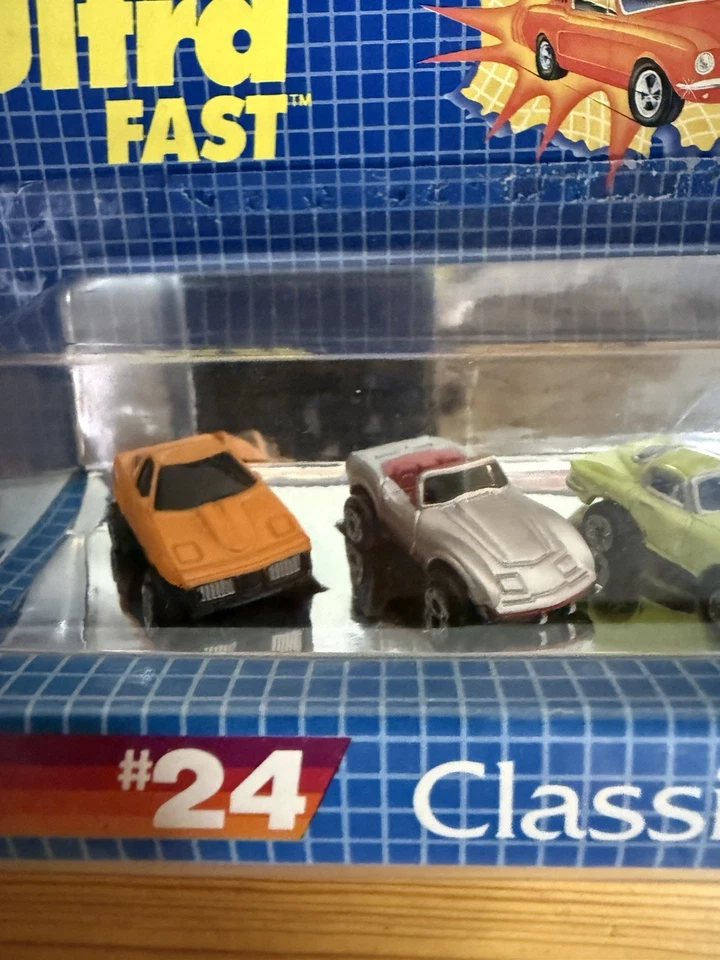 Vintage Micro Machines Set Galoob Classic Corvettes Ungeöffnet - Bild 3 von 4