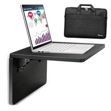 Magnetic Portable Laptop Workstation with Laptop Bag, 3 Super Strong Wood