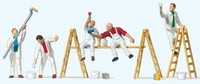 Preiser 79177 Maler Und ZubehöR 5 Figuren Spur N 1:160 Neu+Ovp