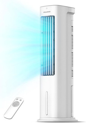 PELONIS Luftkühler 5L Klimaanlage Mobil Ventilator m. Fernbedienung Ohne Abluft