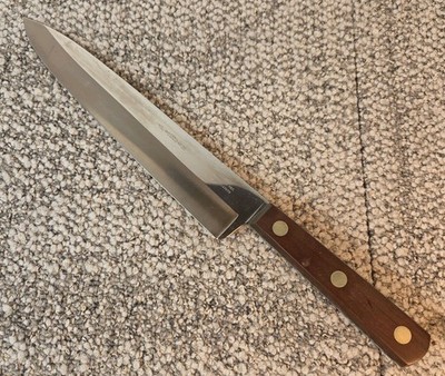 Vintage Cutco-No #35 9-inch Chef s Knife Wooden Handle