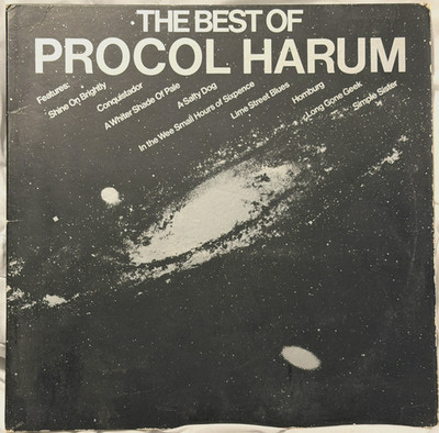 Procol Harum The Best Of LP 1972 A&M Vinyl Record CRC Press Classic Rock