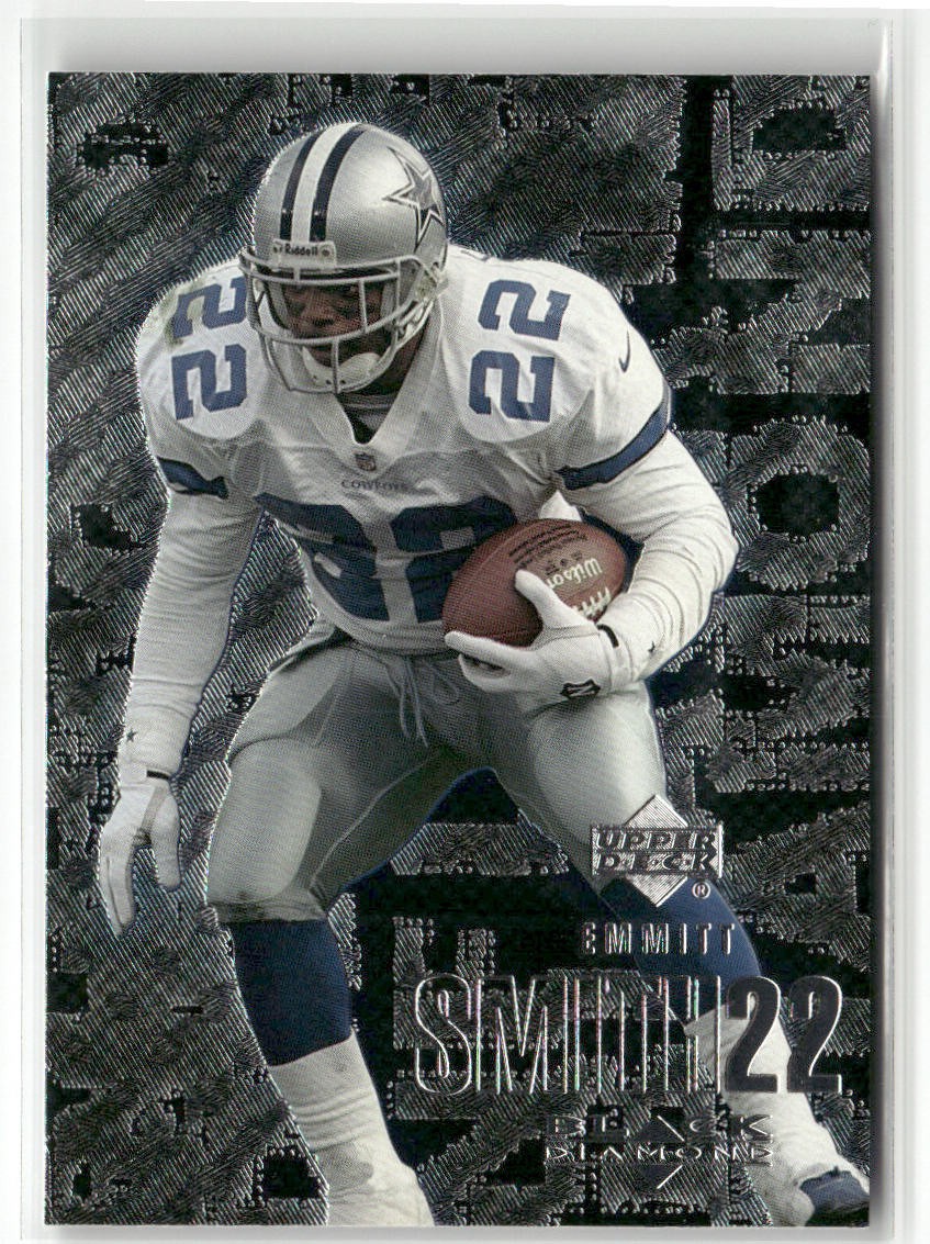 2000 UPPER DECK BLACK DIAMOND #31 EMMITT SMITH DALLAS COWBOYS