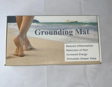 Grounding Mat Earthing Mat Pack W/ Cord for Sleep Energy Stress Desk Office Bed