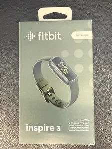 Fitbit Inspire 3 Fitness Wristband Tracker FB424BKBK Midnight Zen Noir Nouveau Nib