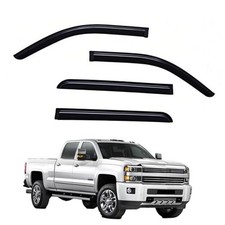 Window Visors Rain Guards fits 2014-2018 2014-2018 Silverado 1500 Crew Cab