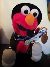 Country Elmo, Sings, Holding Guitar, Fisher Price 2000