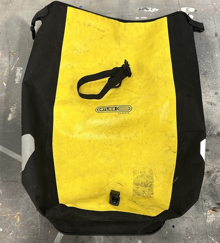 Ortlieb Back Roller Waterproof Classic Yellow Bike Pannier Bag Cycling