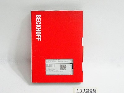 Beckhoff EL1014 digitale Eingangsklemme / Neu OPV versiegelt