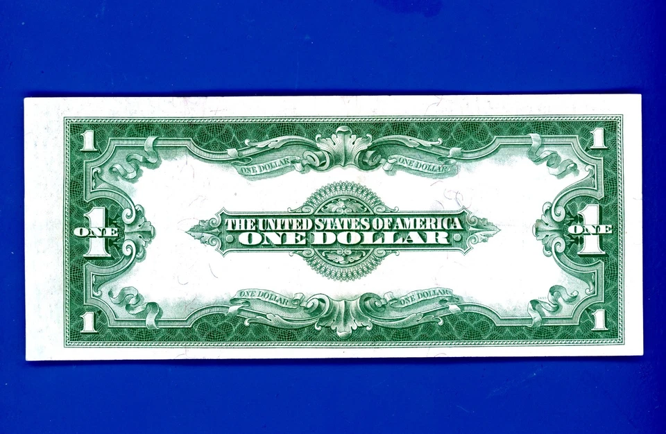 1923 $1 Silver Certificate HORSE BLANKET CRISP HIGHER GRADE NOTE - Image 2 of 2