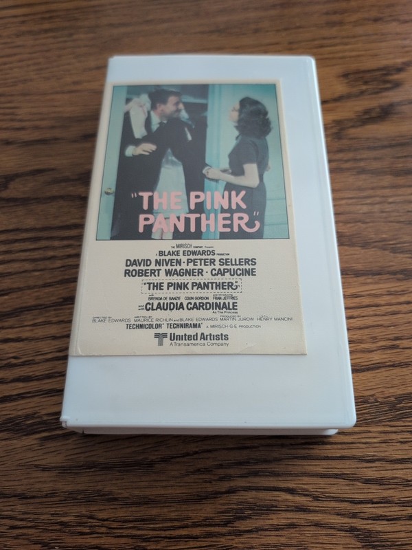 Vintage The Pink Panther Beta Format United Artists Sellers, Niven - Not Tested