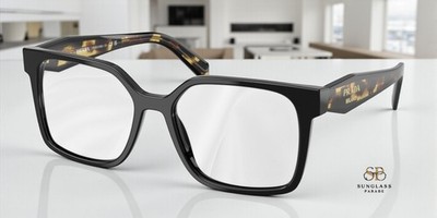 PRADA PR B03V 3891O1 Black Demo Lens 54 mm Women's Eyeglasses
