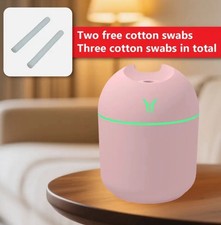 1pc Aromatherapy Diffuser Cool Mist Humidifier w/ Night Light, Ultra-Quiet