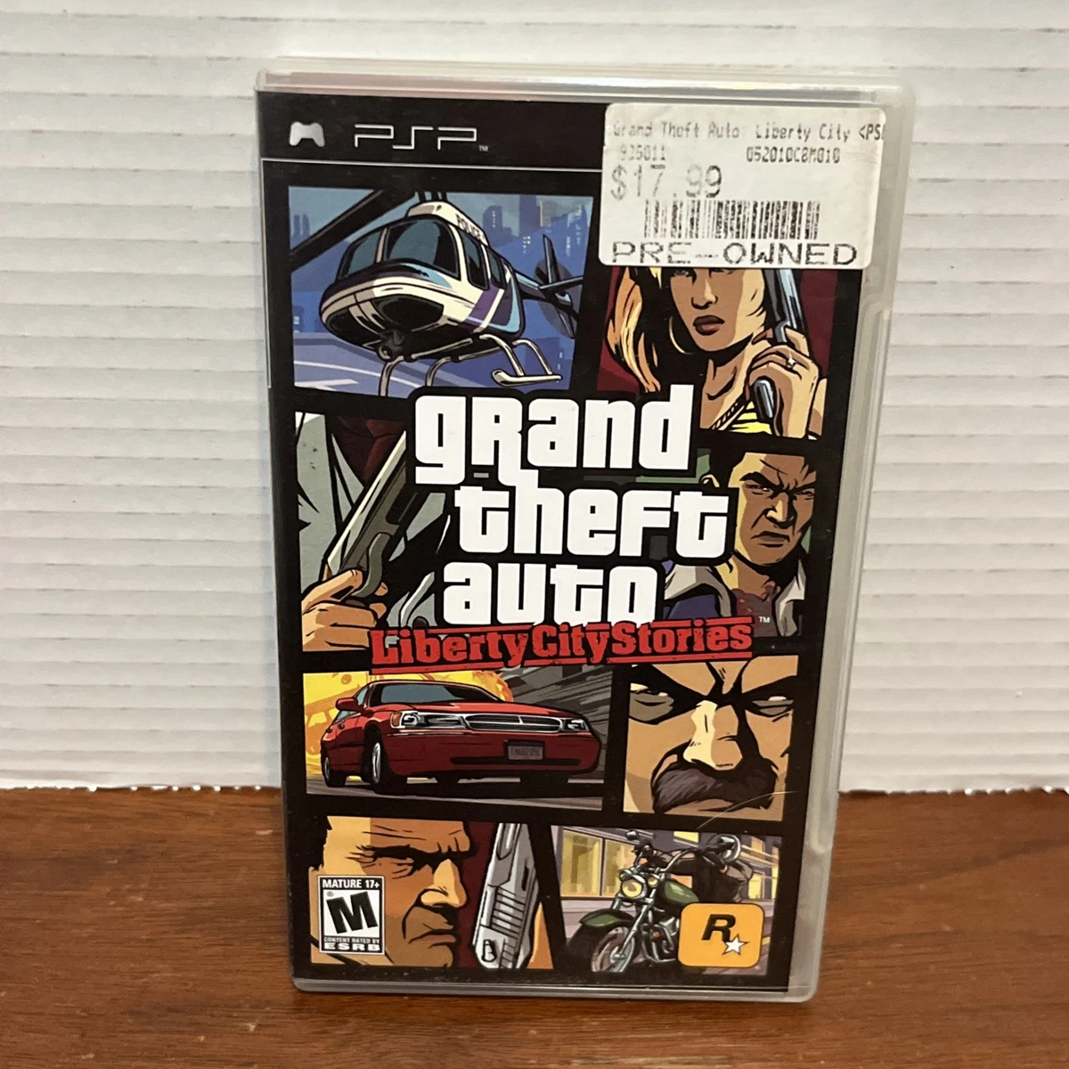 GRAND THEFT AUTO (Gta) Vice City Stories Sony Playstation Portable (Psp