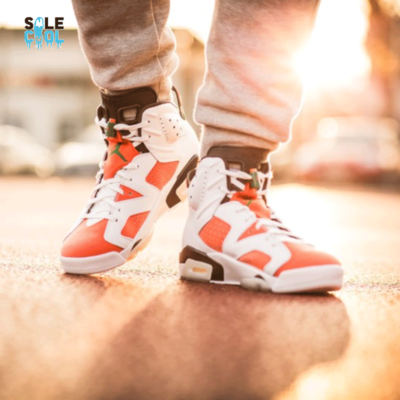 Nike Air Jordan AJ6 Retro Gatorade Orange Shoe Men's 384664-145 | eBay