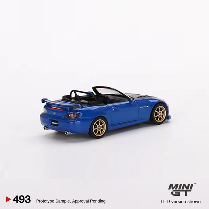 MINI GT Honda S2000 (AP2) Mugen Monte Carlo Blue Pearl# 493