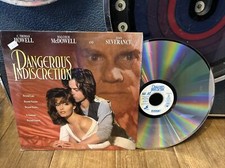 MALCOLM MCDOWELL DANGEROUS INDISCRETION SUMMA VIDEO LASERDISC VIDEO MOVIE VTG
