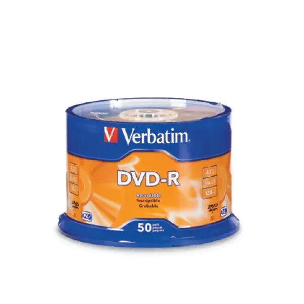 Verbatim DVD-R 4.7GB 50 Pack Spindle 16x