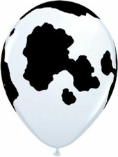12 BALLOONS new COW farm BARNYARD birthday TODDLER themes any occasion favors