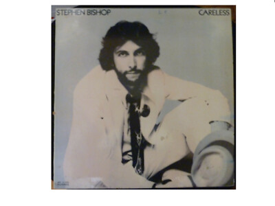 STEPHEN BISHOP * CARELESS * RARE PORTUGUESE LP MOVIEPLAY MP-9.055 PLAYS GREAT