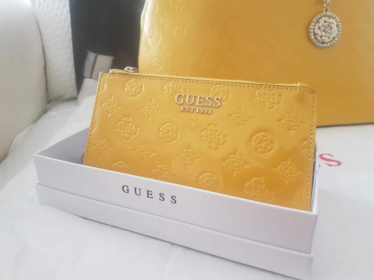 Borsa gialla shop guess