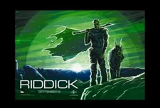 Riddick (2013) IMAX Midnight Movie New Original Promotional Poster 13.5"x19.5" 