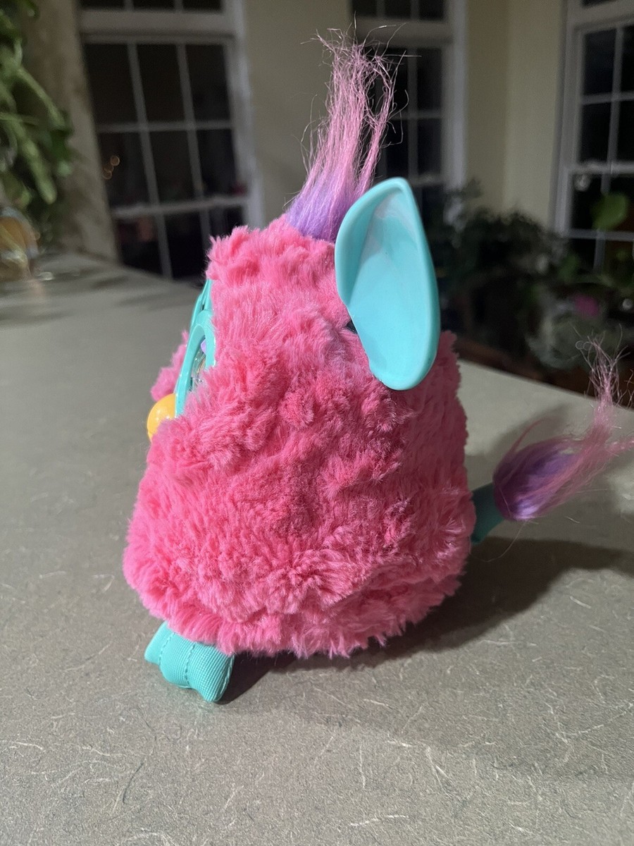 2012 Hasbro Furby Cotton Candy Pink Collectible Toy for sale