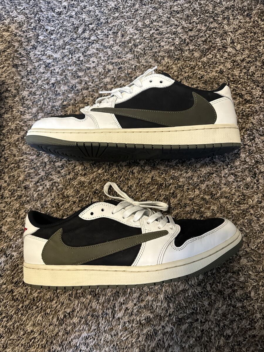 Size 13.5 - Jordan 1 Retro OG x Travis Scott Low Olive W 12 Size 13.5 - Jordan 1 Retro OG x Travis Scott Low Olive W 12