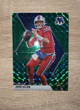 #26 2020 Panini Prizm Josh Allen Mosaic Green Parallel Great Condition Card🏈