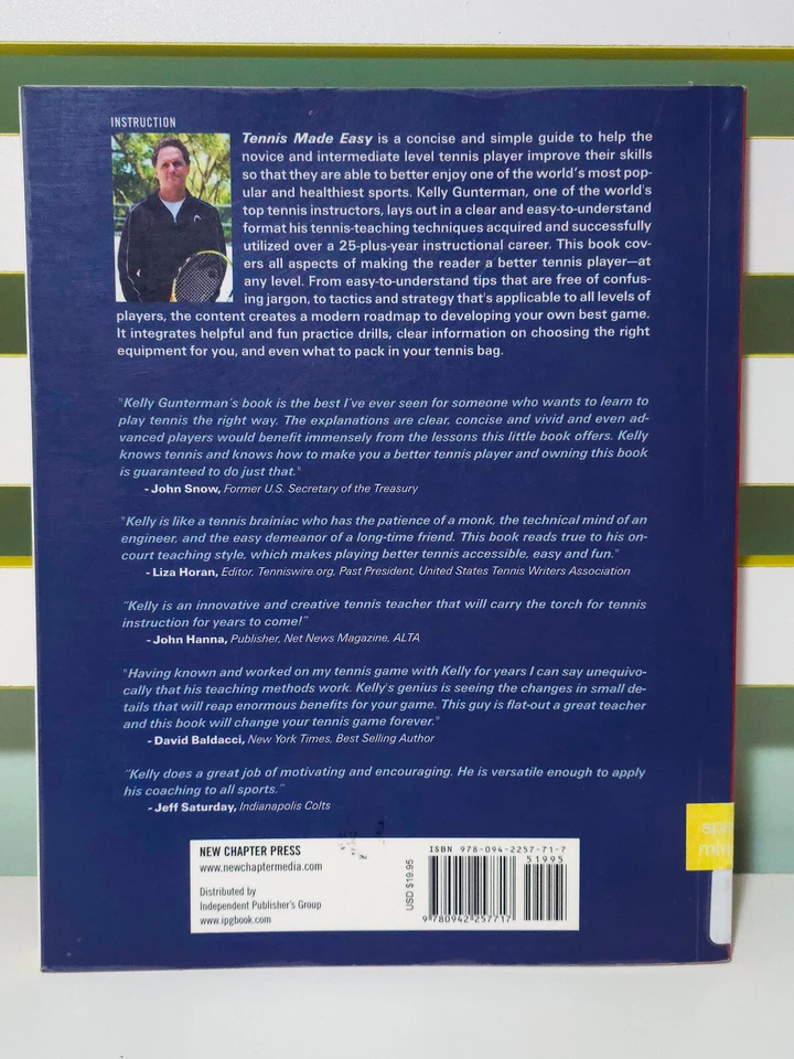 Tennis Made Easy: Essential Strokes & Strategy for the Modern Game! 2002 Book - Image 2 of 4