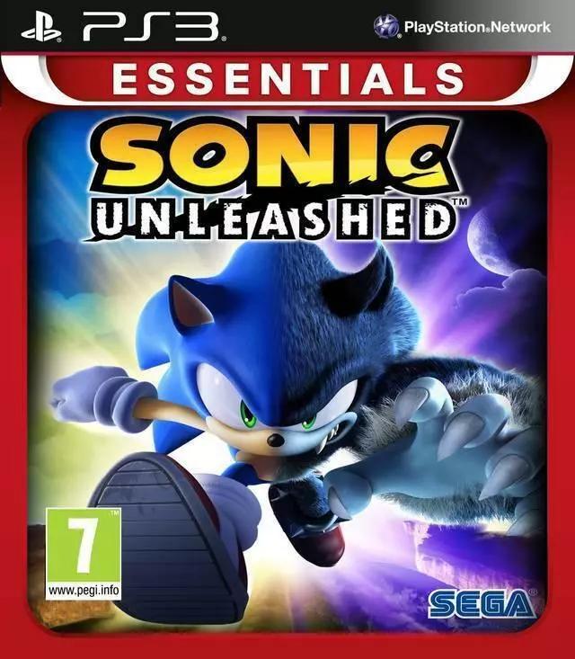  Sonic Unleashed - Playstation 3 : Sega of America Inc: Video  Games