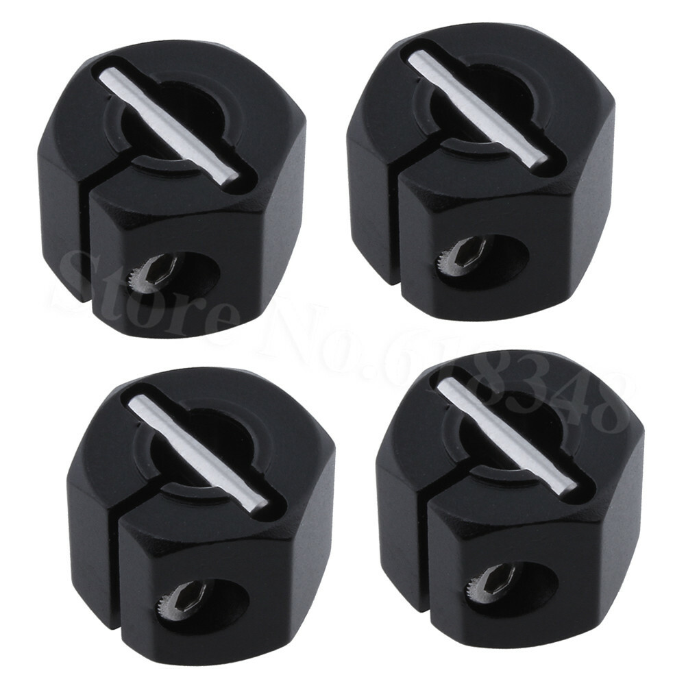 Be In Your Mind 12Pcs Wheel Hex Hub Adapter RC Aluminum - Foto 7