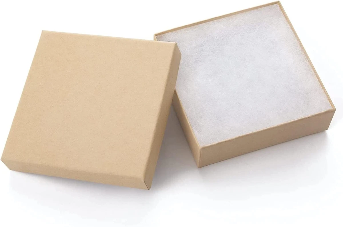 Jewelry Gift Boxes 40 Pack 3.5X3.5X1 Inch Cardboard Jewelry Boxes,Small  Gift Box