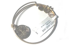 Alex and Ani Tree of Life Rafaelian Gold-Tone Expandable Bracelet NEW WITH TAGS
