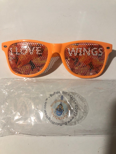 Buffalo I Love Wings-chicken wings glasses